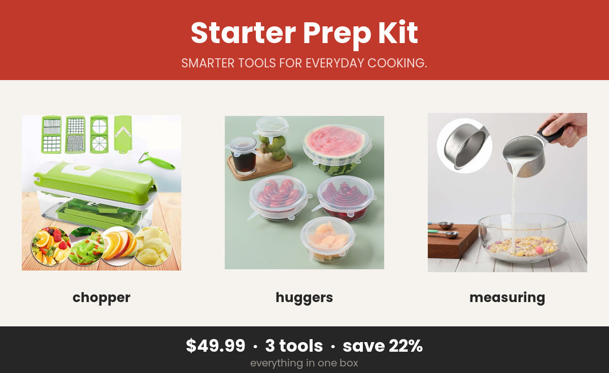 Starter Prep Kit bundle collage