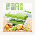 One-Press Vegetable Chopper on SizzlCo off-white