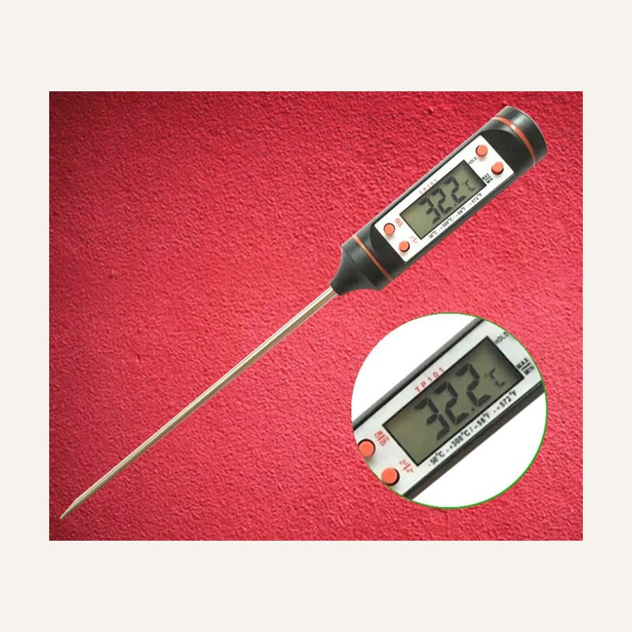 Instant-read probe thermometer